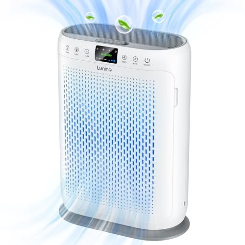 Air Purifiers for Home Large Room up to 2400sq.ft LUNINO