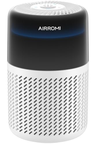 AIRROMI HEPA Air Purifier for Bedroom&Home,Pet Air Purifier...