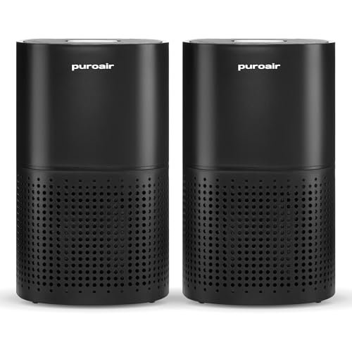 PuroAir 240 HEPA Air Purifiers for Home (2 Pack)