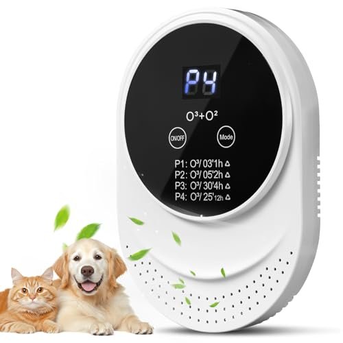 PVACG Cat Litter Box Deodorizer Plug In Air Purifier