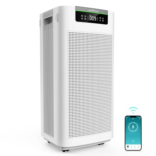 Jafända Air Purifier for Home Large Room Smart HEPA Filter