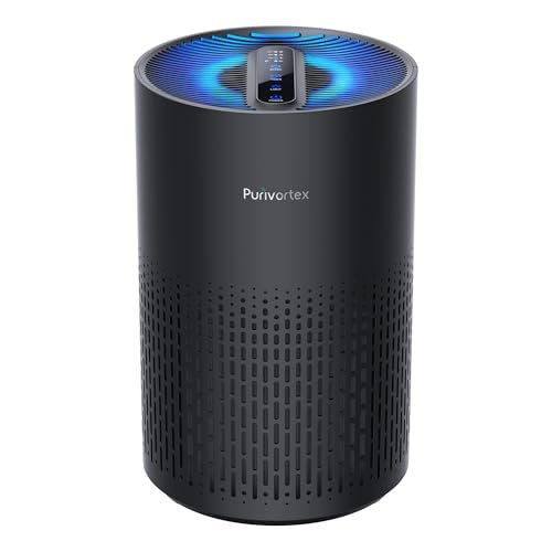 Purivortex Air Purifiers for Bedroom, Quiet Air Purifier...