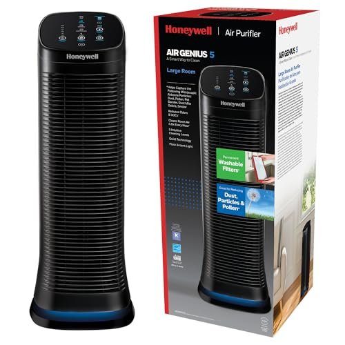 Honeywell Air Genius 5 Air Purifier for Large Rooms HFD320