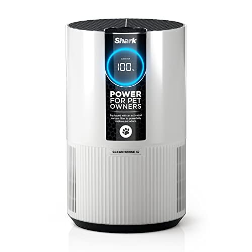 Shark Air Purifier for Home, Clean Sense, HEPA HP102PET...