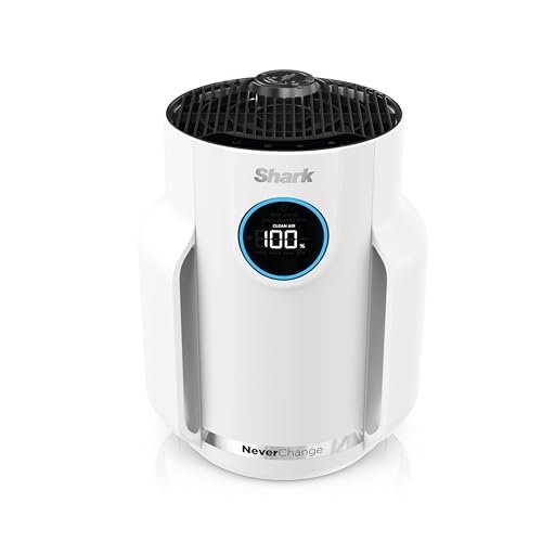 Shark Air Purifier for Home, NeverChange Compact Pro HEPA...