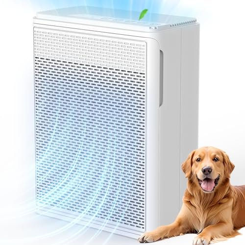 YARIKI Air Purifiers for Home Pets Covers 1500 Sq Ft