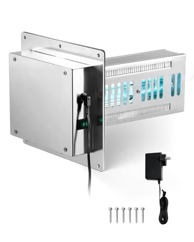 VEVOR HVAC Air Purifier Whole House, 18W Dual Bulb Light