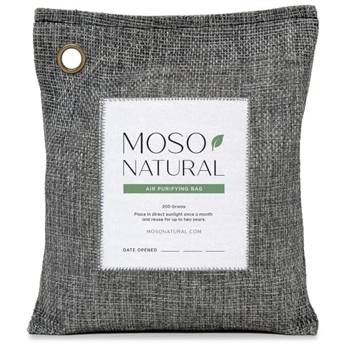 Moso Natural Air Purifying Bag 200g | Charcoal Odor Absorber