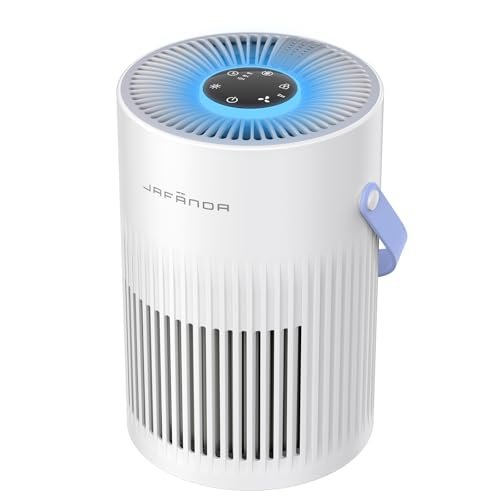 Air Purifiers for Bedroom, Jafända Pet Hair HEPA Air...