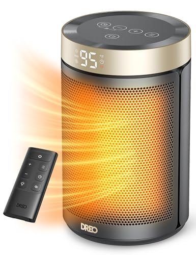 DREO Space Heater, Portable Electric Heaters for Indoor Use
