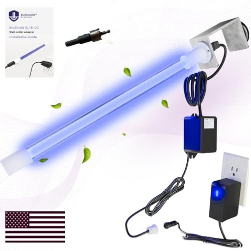 BioShieldUV® 18W HVAC UV Light Air Purifier Magnetic System