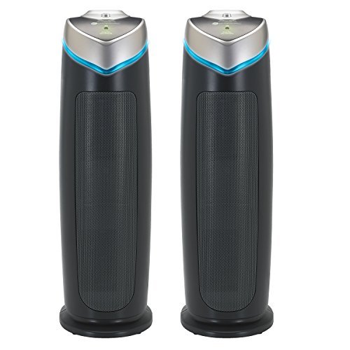 GermGuardian Air Purifier for Home with HEPA AC4825 2-Pack