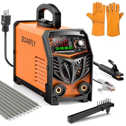 SOARFLY Stick Welder, 250Amp ARC Welding Machine Dual...