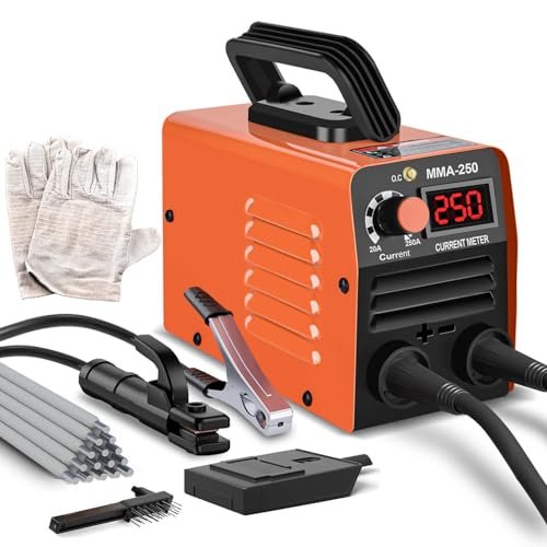 Super Mini Stick Welder Machine,110V 250A ARC IGBT Inverter