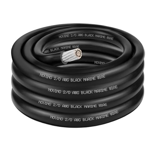 2/0 Gauge Welding& Battery Cable,600V 2/0 AWG 10ft Tinned...