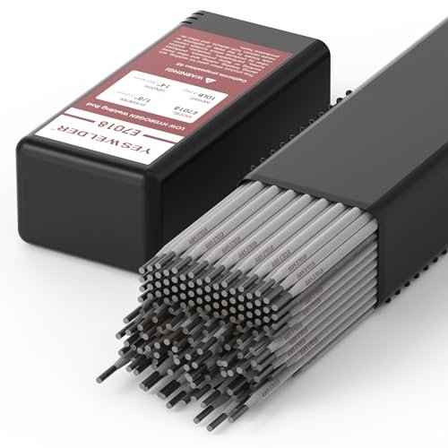 YESWELDER E7018 1/8'' 10LB Welding Rod Low Hydrogen Carbon...