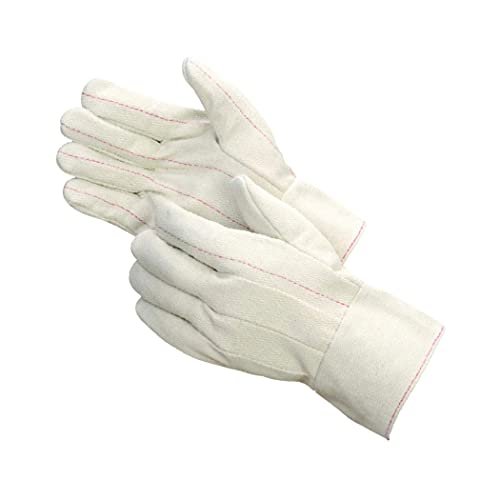 APQ Hot Mill Glovs. Pack of 12 White Heat Protection