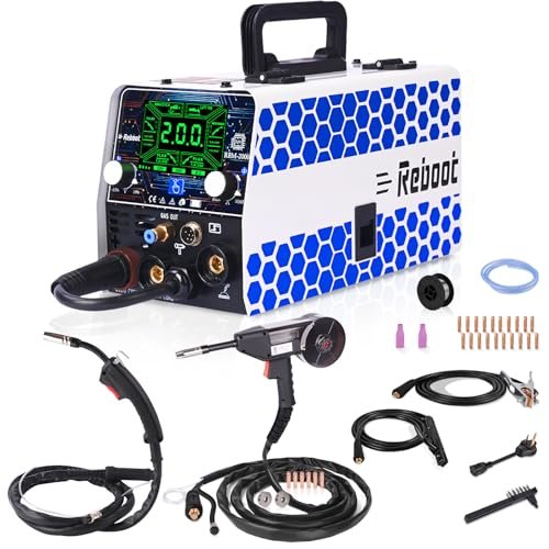 Reboot RBM2000 5-in-1 Welder 120V/240V with Spool Gun Kit