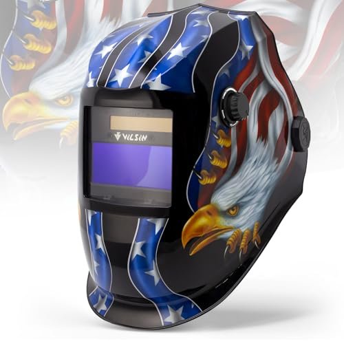 VILSIN Welding Helmet Auto Darkening Large View,Welding...