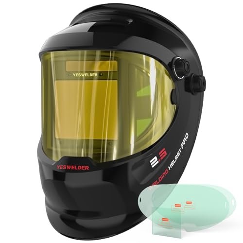 YESWELDER Auto Darkening Welding Helmet with SIDE VIEW...
