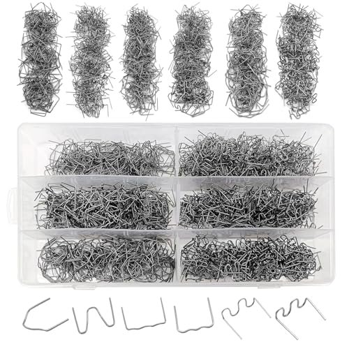 1200 Plastic Welder Staples - 6 Types Car Bumper Repair