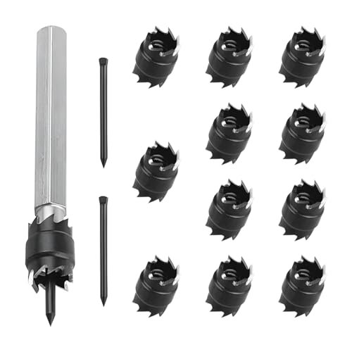 AUCELI 14PCS Car Spot Welder Cutter Sets, 3/8