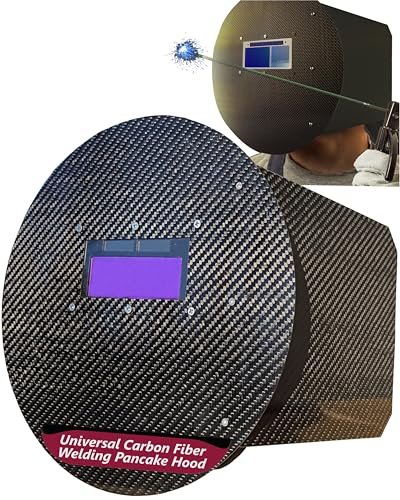 SturdyShape Pancake Welding Hood Ultralight for Pipeline...