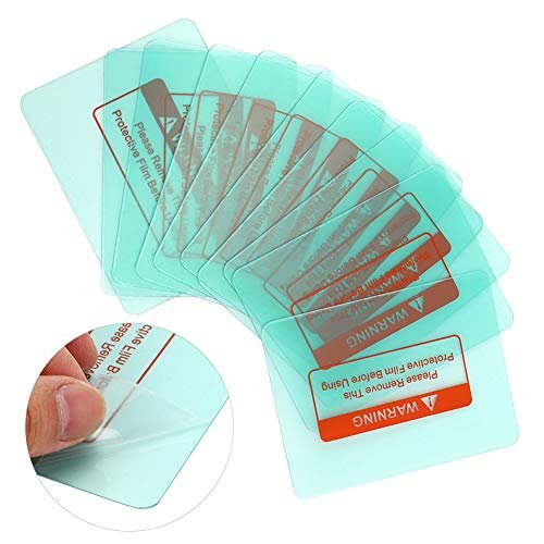 10Pcs Welding Helmet, Transparent Protective Plate Chicago...