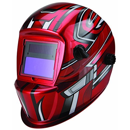 Auto Darkening Welding Helmet with Racing Stripe Design