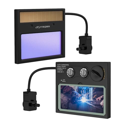 TRQWH HD Auto Darkening Welding Lens 4.33