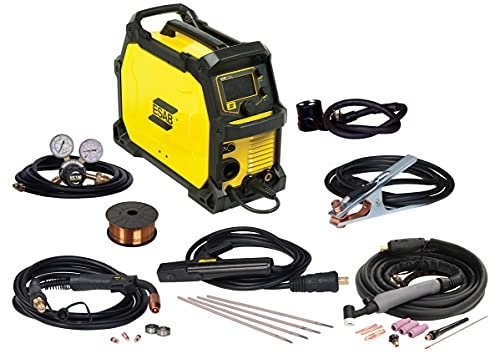ESAB Rebel EMP 215ic Multi-Voltage MIG/Stick/TIG Welder-...