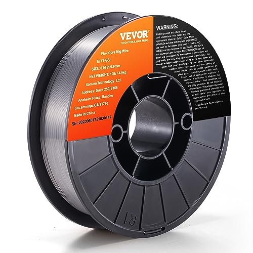 VEVOR Flux Core Welding Wire, E71T-GS 0.035-inch 10lbs...