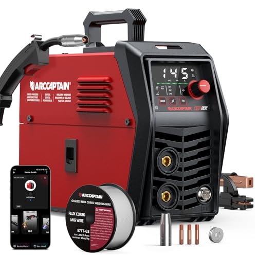 ARCCAPTAIN iControl MIG145 Pro 145A Flux Core MIG Welder