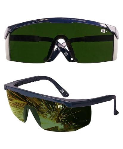 LANON Welding Safety Glasses,IR Filter Shade 5.0...