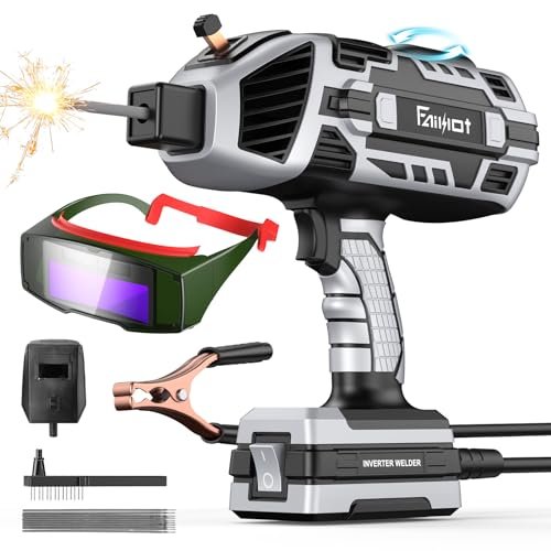 Portable Welding Machine 110V with Auto Darkening Goggles...
