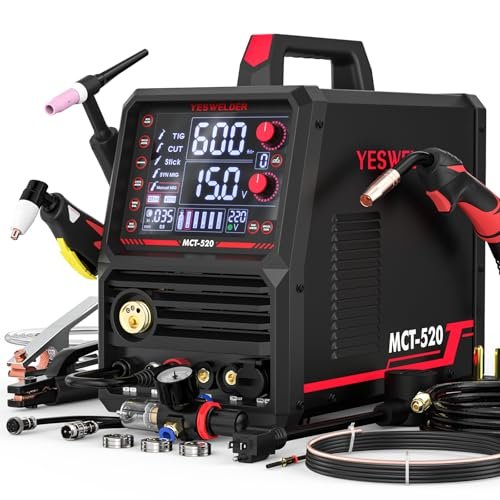 YESWELDER Multifunctional Welders Combo&Plasma Cutter,...