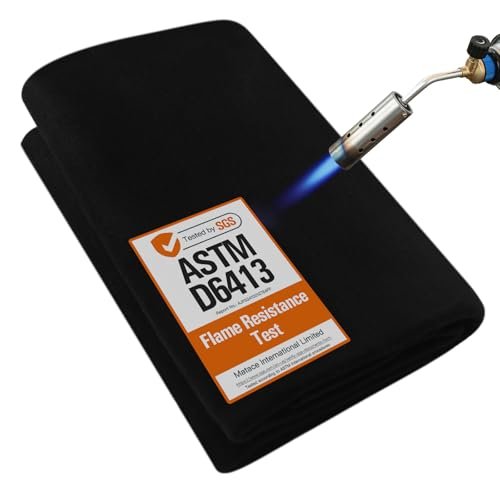 Matace Welding Blanket Fireproof 40x40 Inch Carbon Felt...