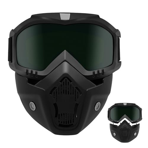 LADYPONYCSC Mask for Welding and Cutting with Anti-Glare...