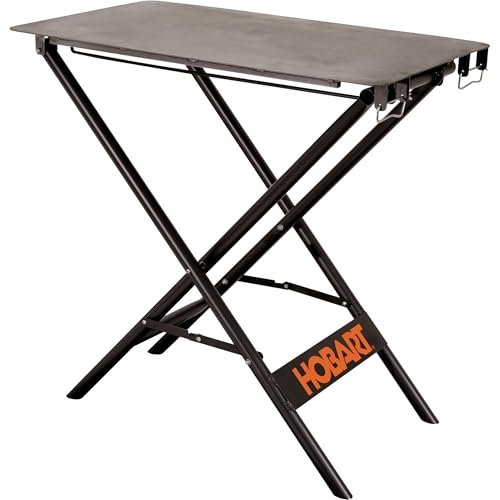 Hobart Portable Folding Welding Table- 35inL x 19.5inW Steel