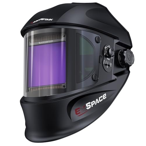 ARCCAPTAIN Auto Darkening Welding Helmet with Side View...