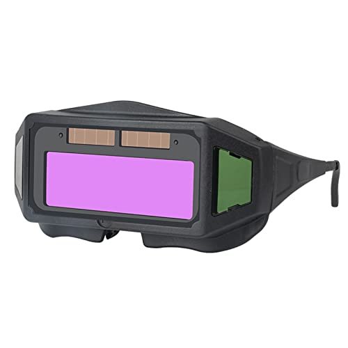 Panoramic View Welding Glasses Solar Powered Auto Darkening...