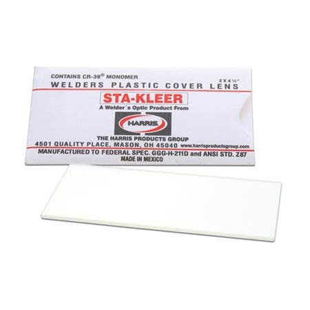 25 pack - Harris Welding Helmet/Hood Clear Lens Cover...