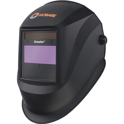 Hobart 770866 Auto-Darkening Welding Helmet, Black