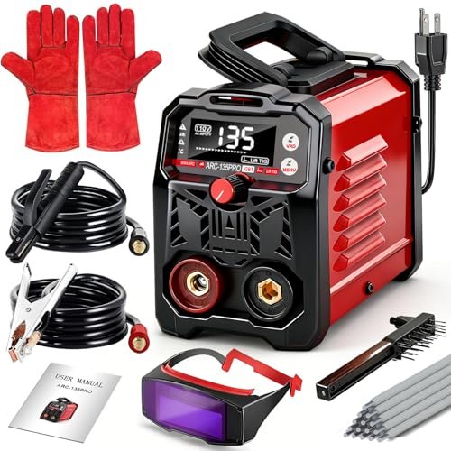110V Portable Welding Machine, 2 In 1 Stick Lift TIG