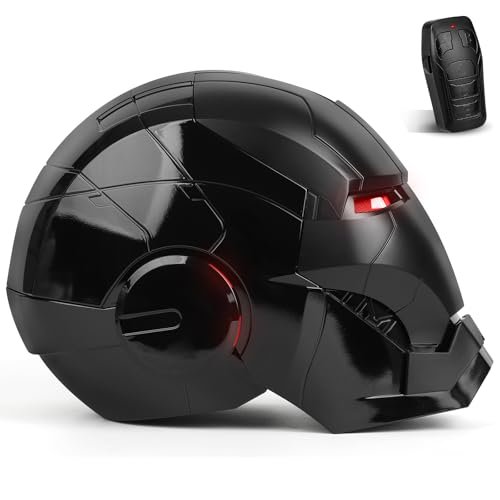 Iron Hero MK 5 Black Edition Helmet Voice Touch Control