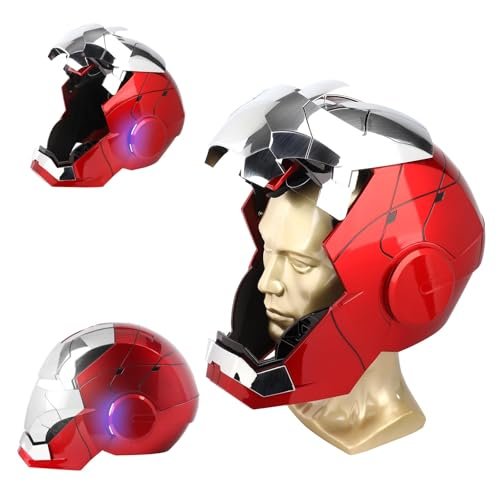 Iron-Man MK 5 Wearable Electronic Helmet: Voice Remote...