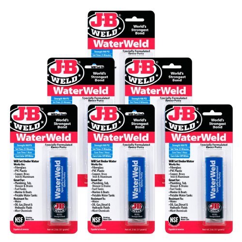 J-B Weld 8277 WaterWeld Adhesive Compound Specially...