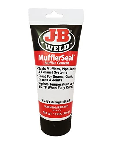J-B Weld MufflerSeal Muffler Cement Plastic Tube 12 oz 37912