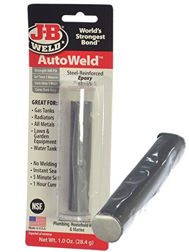 J-B Weld AutoWeld Steel-Reinforced Epoxy Putty Stick for...