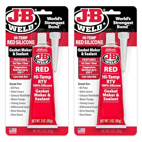 J-B Weld 31314 Red High Temperature RTV Silicone Gasket...